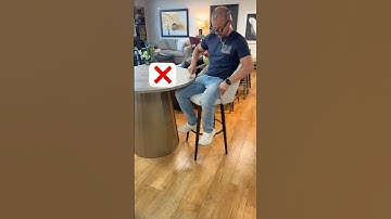 Most People Buy the Wrong Stool Height! Counter vs Bar Explained #interiordesign #home #kitchen #diy