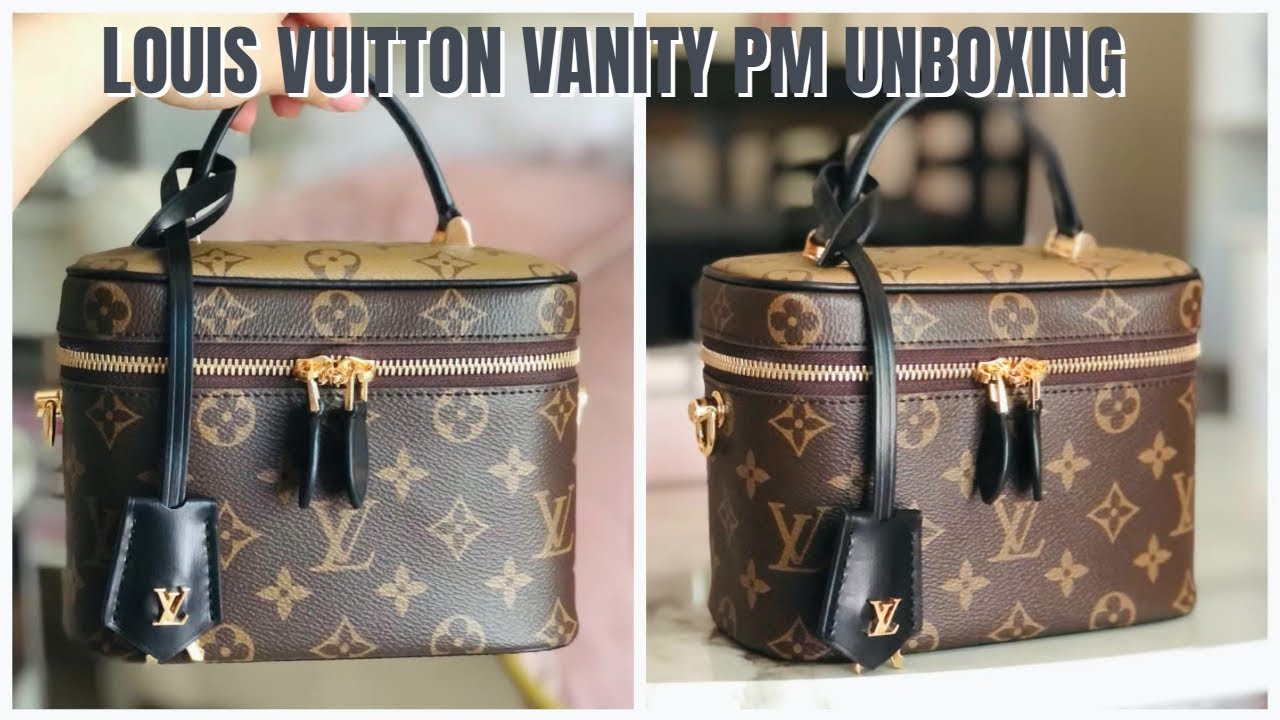 LOUIS VUITTON UNBOXING, Louis Vuitton Vanity PM