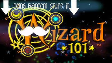 Doing random stuff in wizard101