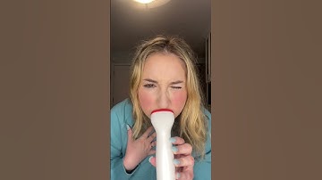 Thumbnail of trying an electric LIP PLUMPER!😳 #waitforend #beautyhacks #shorts #ShopTheRealDeal