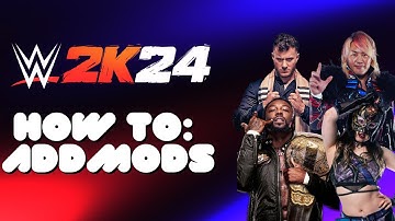 WWE 2K24: HOW TO INSTALL CHARACTERS VIA TRIBUTE