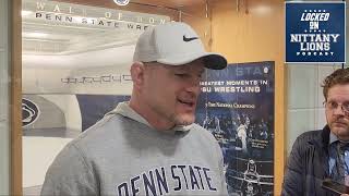 Cael talks Penn State wrestling senior day vs. Edinboro [Cael Sanderson press conference]
