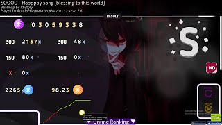 osu!taiko || Happppy song + HD FC || 393pp