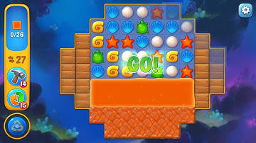 Fishdom - New Event level 1 of 3 Gameplay (iOS Android)