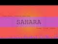 Tuna Feat Jasmin Moallem SAHARA Yohan Cohen Remix Radio Tuna Feat Jasmin Moallem SAHARA Yohan Cohen Remix Radio