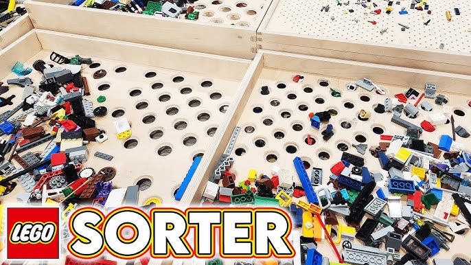 DIY Cheap Lego Pre Sorter. Separates Lego Into 6 Basic Size Categories! Lego  Color Sorter Next! 