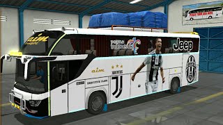 Bus Juventus || Livery Bus Juventus BUSSID