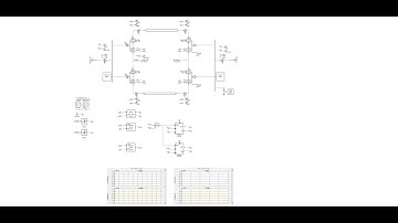 PSCAD model for HVDC transmission simulation, including simulation of closing and opening