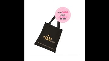 Túi vải bố salon beauty - D&L