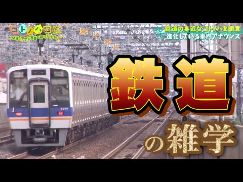 【言葉の雑学】鉄道のコトノハ（コトノハ図鑑#5）