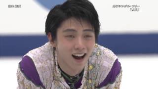 羽生結弦　NHK杯フリー　216.07点（総合322.40点）　Yuzuru Hanyu FS