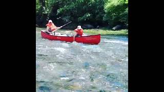 Peaceful Canoe Ride