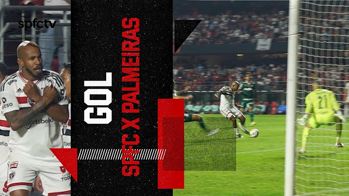 GOL: SÃO PAULO 1 X 0 PALMEIRAS | SPFCTV