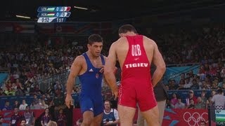 Tigiev wins Bronze - Men's Freestyle 74kg | London 2012 Olympics