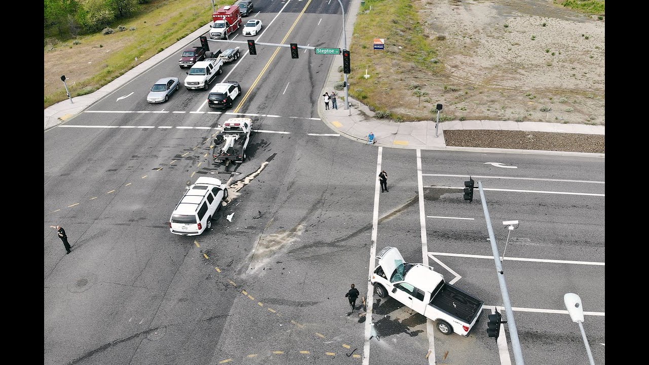 Drone Collision cleanup at Steptoe and Clearwater in Kennewick YouTube