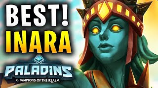 PEAK INARA MOMENTS! - Paladins Gameplay Build