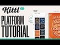 Kittl Platform Tutorial (Best Designing Platform)
