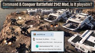 Command & Conquer Battlefield 2142 Mod, is it playable
