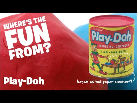 Play-Doh Began As Wallpaper Cleaner!? | Where&rsquo;s the Fun from?