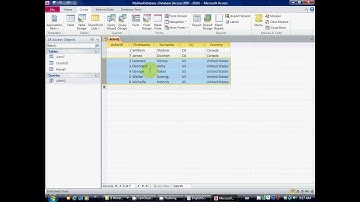 Access Mini-Lesson 4 Many-to-Many Relationship