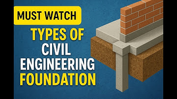 Civil Engineering Foundations | Shallow & Deep Foundation Types