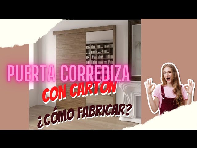 COMO DECORAR TU COCINA /IDEA PARA HACER PUERTA CORREDIZA DEL MESÓN DE LA  COCINA 👷 