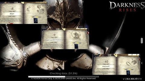 Darkness rises chapter #8,#9,#10 #darknessrises #nexon