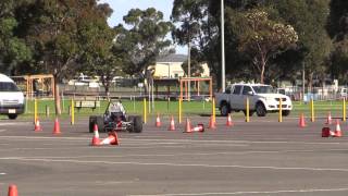 University of Canterbury FSAE race car testing