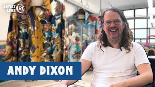 Behind the Scenes with Andy Dixon #artstudio #contemporaryart