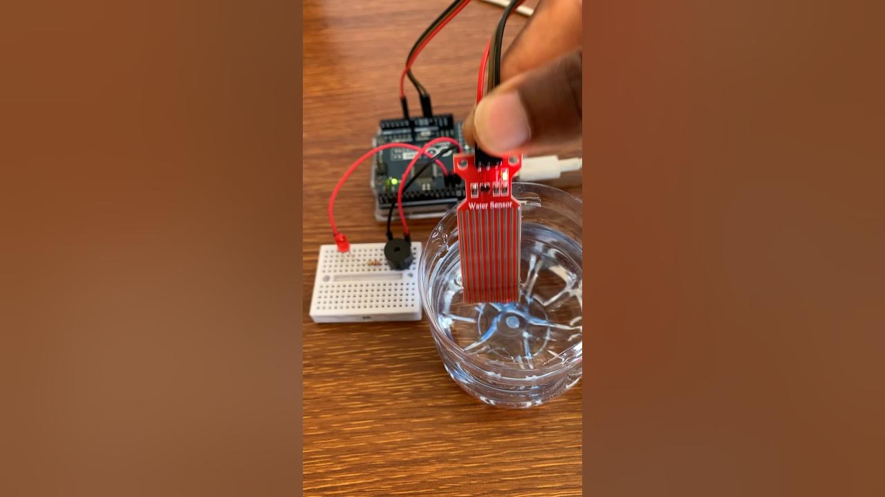 Water Level sensor project with Uno R4 Minima shorts electronicsstuff