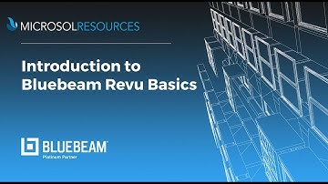 Introduction to Bluebeam Revu Basics