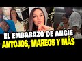 ANGIE ARIZAGA HABLA SOBRE LOS ANTOJOS , MAREOS Y TODO LO QUE ESTÁ VIVIENDO