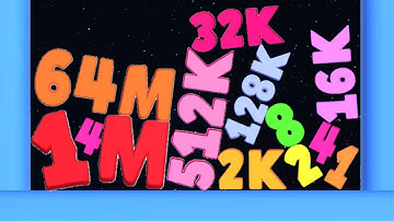 BLOB NUMBERS - Jelly 2048. Number Master (Math Games, Reach 512M) Part 01