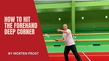 How to hit from the deep forehand corner | Coached by Morten Frost