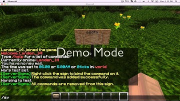 ServerSigns Plugin Tutorial