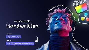 mEssentials Handwritten — The ultimate pack of scribble-style tools for Final Cut Pro — MotionVFX