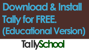 Download and Install Tally for free