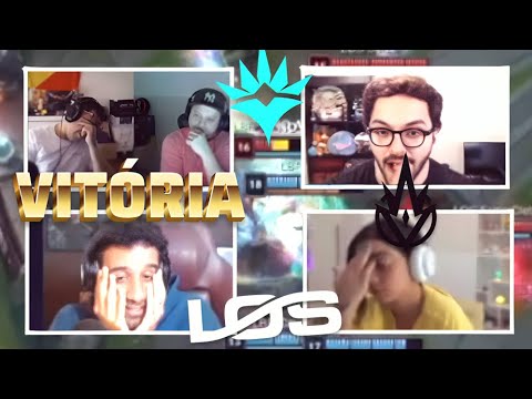 STREAMERS REAGEM a PRIMEIRA VITÓRIA da LIBERTY no CBLOL CONTRA a LOS
