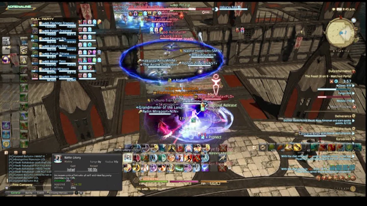 Dragoon Rotation Pvp FFXIV: lvl 60 Dragoon 8v8 pvp - YouTube