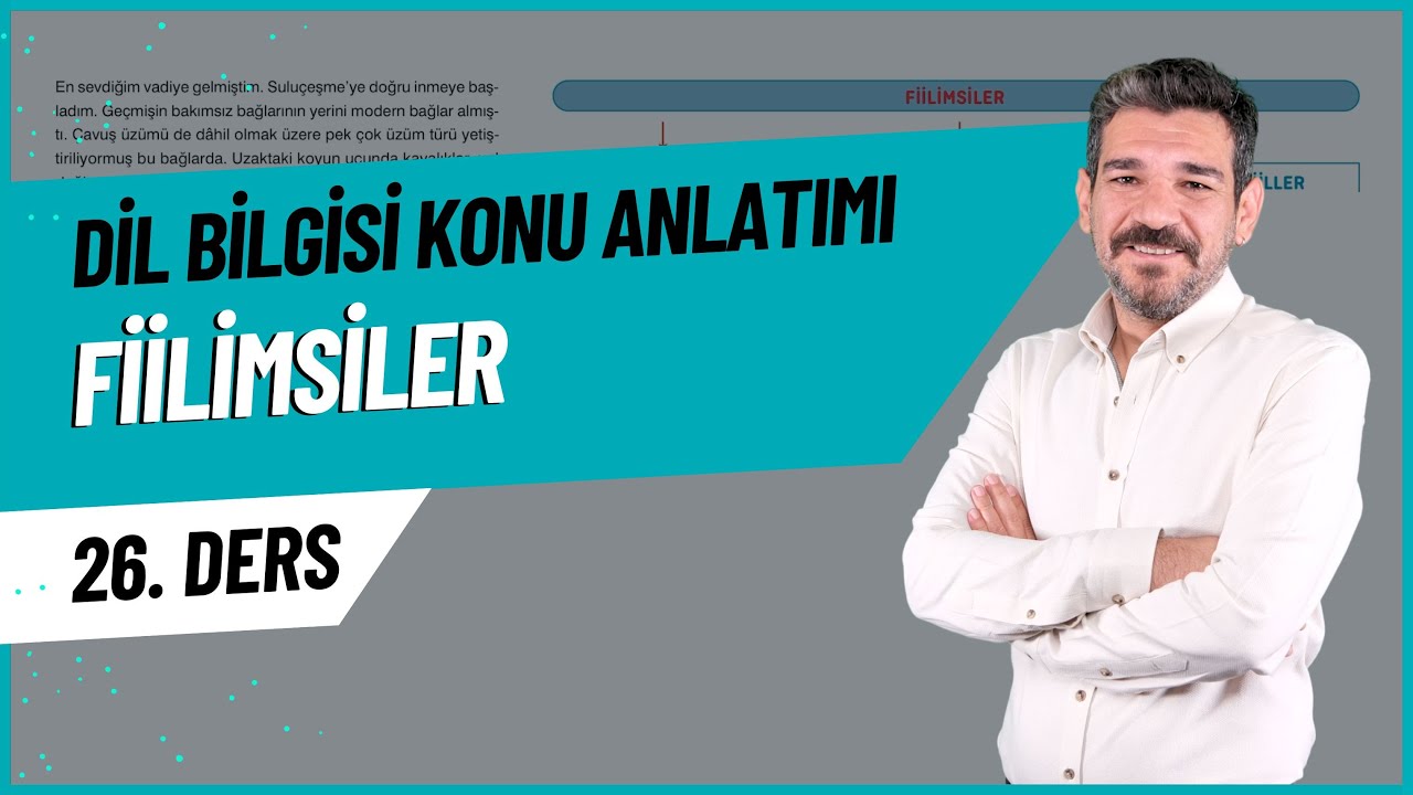 Fiilimsiler Nedir? Nasıl Bulunur? | TYT–AYT Türkçe Konu Anlatımı