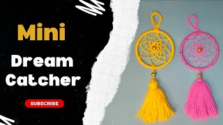 Mini Dream Catcher | Woolen Craft | Wall Hanging