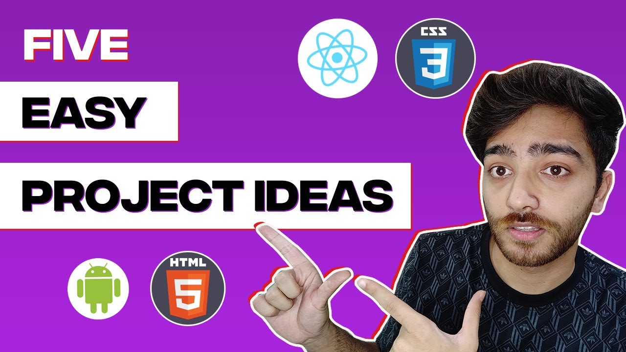 5 EASY and EFFECTIVE Project Ideas | Top 5 Categories | All About CS ...