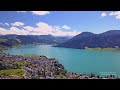 4K Lakes Central SWITZERLAND スイス アルプス山脈