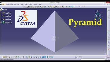 Pyramid in CATIA V5 Method - I