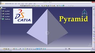 Pyramid in CATIA V5 Method  I