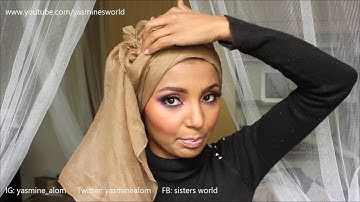 2 Of 13 Hijab Styles: VEMOS FLOWER Series by Didowardah #1 | Modern Hijab Tutorial