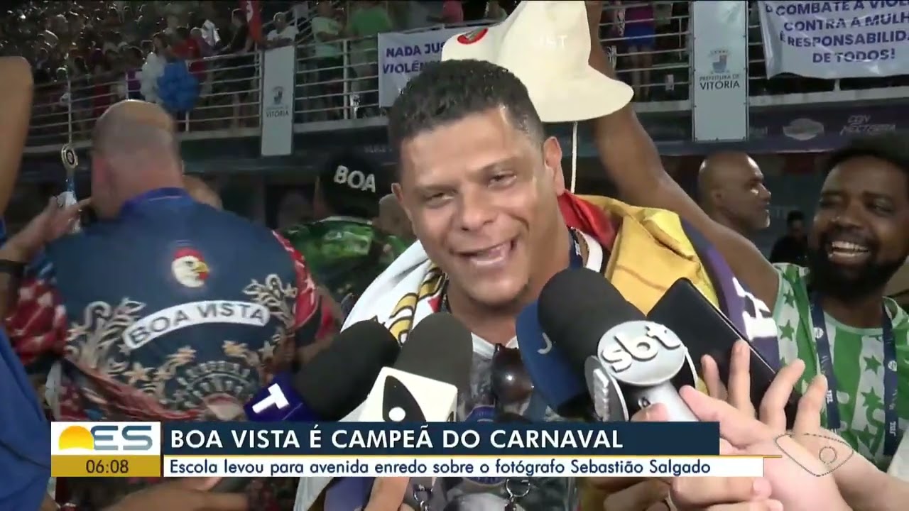 BOA VISTA É A CAMPEÃ DO CARNAVAL CAPIXABA DE 2025 - BOM DIA ES