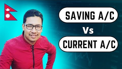 Saving And Current Account Difference