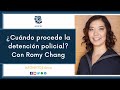 AGNITIO Educa: ¿Cuándo procede la detención policial? Con Romy Chang