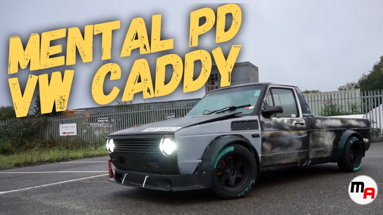 modified vw caddy mk1